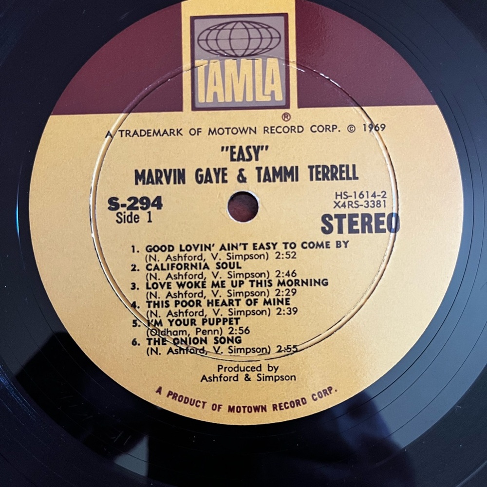 Marvin Gaye & Tammi Terrell– Easy (Funk/Soul) - Picture 5 of 5